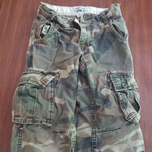 Camo cargo pants